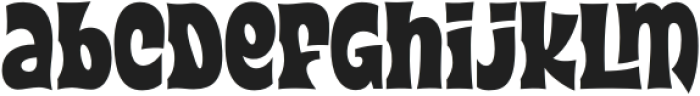 BigTiki-Regular otf (400) Font LOWERCASE