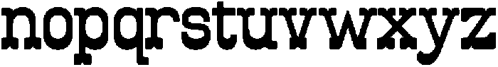 Bigboi Stomse otf (400) Font LOWERCASE