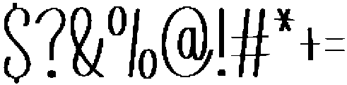 Bigboy Handsome Regular otf (400) Font OTHER CHARS