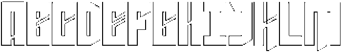 Bigbrother Outline otf (400) Font UPPERCASE
