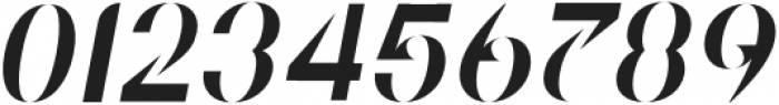 Bigbury Italic otf (400) Font OTHER CHARS