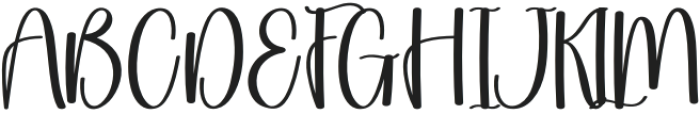 Bigdey Regular otf (400) Font UPPERCASE
