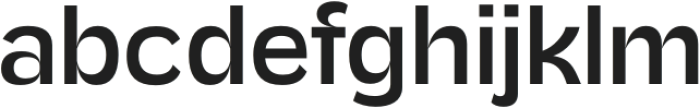 Bigek Medium otf (500) Font LOWERCASE