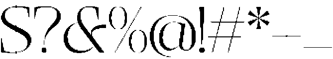 Bigest Karath otf (400) Font OTHER CHARS
