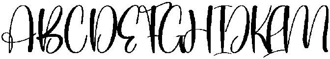 Bigfoot Regular otf (400) Font UPPERCASE