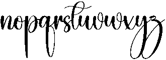 Bigfoot Regular otf (400) Font LOWERCASE