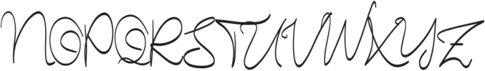 Bigges ttf (400) Font UPPERCASE