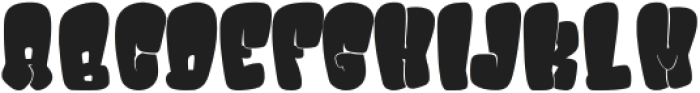 BiggeztRegular otf (400) Font LOWERCASE