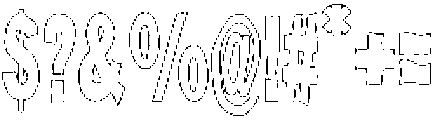 Bigglo Outline otf (400) Font OTHER CHARS