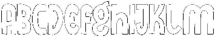 Bigglo Outline otf (400) FONT