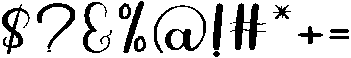 Bighome Regular otf (400) Font OTHER CHARS