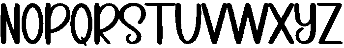 Bighome Regular otf (400) Font UPPERCASE