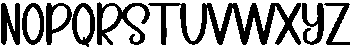 Bighome Regular otf (400) Font LOWERCASE