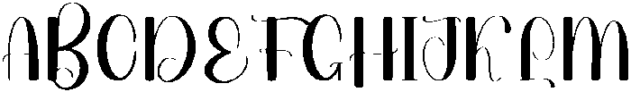 Bighome Regular otf (400) Font UPPERCASE