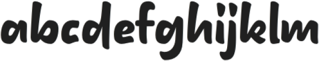 Bigle otf (400) Font LOWERCASE