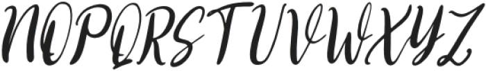 Biglove Italic Italic otf (400) Font UPPERCASE