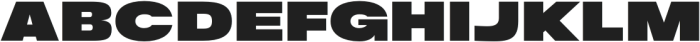 Bigmen Black otf (900) Font UPPERCASE