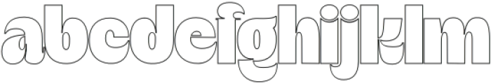 Bigmod Outline otf (400) FONT