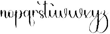Bigmom Regular otf (400) Font LOWERCASE