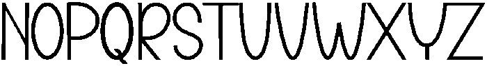 Bigmom Regular otf (400) Font LOWERCASE