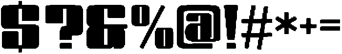 Bigra otf (400) Font OTHER CHARS