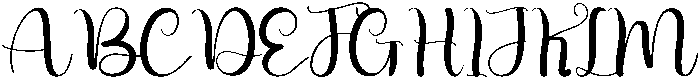 Bigsister Regular otf (400) Font UPPERCASE