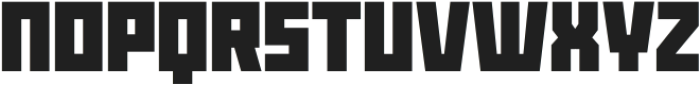 Bigstage Regular otf (400) Font UPPERCASE