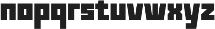 Bigstage Regular otf (400) Font LOWERCASE