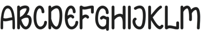 Bigusfo Regular otf (400) Font UPPERCASE