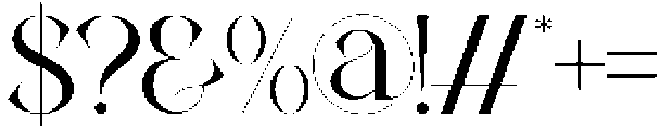 Biheso Regular otf (400) Font OTHER CHARS