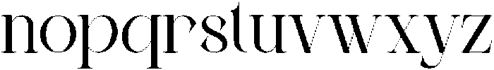 Biheso Regular otf (400) Font LOWERCASE