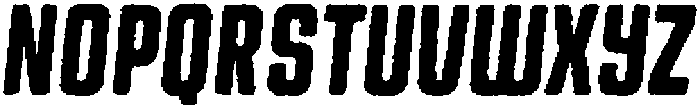 Bikemberg Aged Italic otf (400) Font UPPERCASE