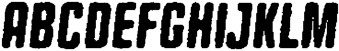 Bikemberg Circular Old Italic otf (400) Font UPPERCASE