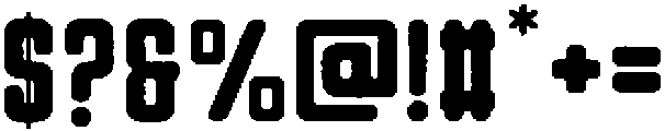 Bikemberg Circular Rough otf (400) Font OTHER CHARS