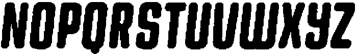 Bikemberg Circular Rusty Italic otf (400) Font UPPERCASE