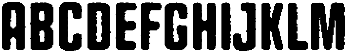 Bikemberg Circular Rusty otf (400) Font UPPERCASE
