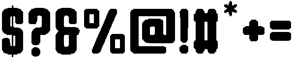 Bikemberg Circular Sketchy otf (400) Font OTHER CHARS