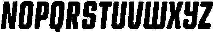 Bikemberg Dry Italic otf (400) Font LOWERCASE