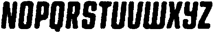Bikemberg Edgy Italic otf (400) Font LOWERCASE