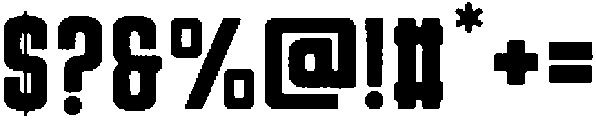 Bikemberg Grainy otf (400) Font OTHER CHARS