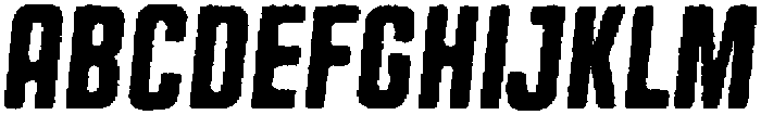 Bikemberg Rounded Aged Italic otf (400) FONT