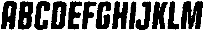 Bikemberg Rounded Old Italic otf (400) Font UPPERCASE