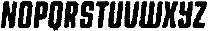 Bikemberg Rounded Old Italic otf (400) Font UPPERCASE