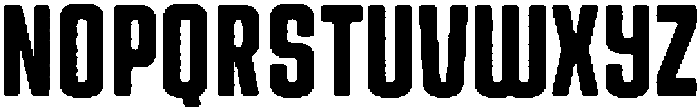 Bikemberg Rounded Pencil otf (400) Font UPPERCASE
