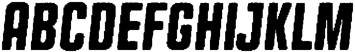 Bikemberg Rounded Rough Italic otf (400) FONT