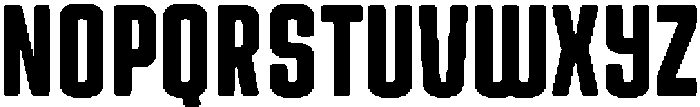 Bikemberg Rounded Sketchy otf (400) Font UPPERCASE