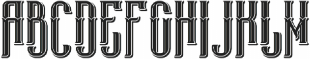 BikerFont LightShadow otf (300) Font UPPERCASE