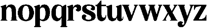 Bikers otf (400) Font LOWERCASE