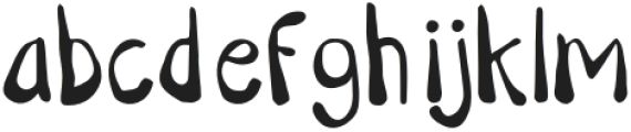 Bikini mango Regular otf (400) Font LOWERCASE