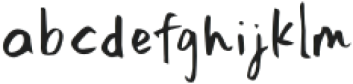 Biladhelpia One otf (400) Font LOWERCASE